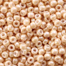 Miyuki rocailles Perlen 8/0 - Ceylon light caramel 8-593